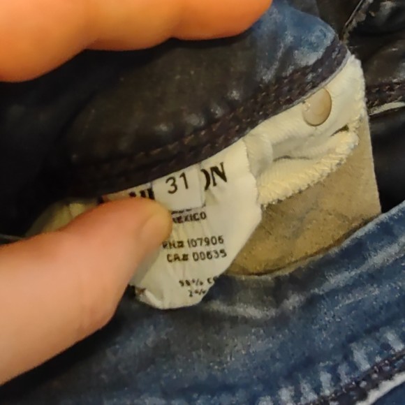 Hudson Jeans Collin Flap Skinny Jeans Sz 31 Style NW4220MP - Picture 10 of 11